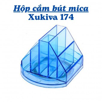 Hộp cắm bút mica Xukiva 174